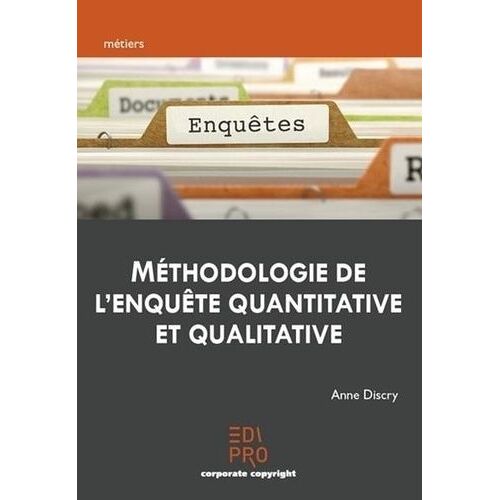 Méthodologie De L'enquête Quantitative Et Qualitative