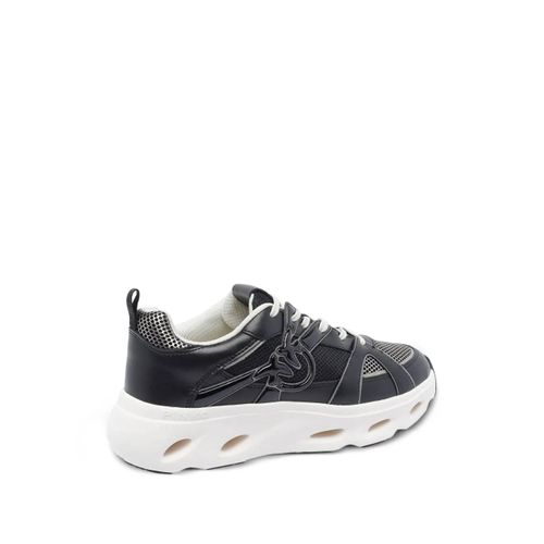 Pinko Baskets À Détail De Logo - Noir