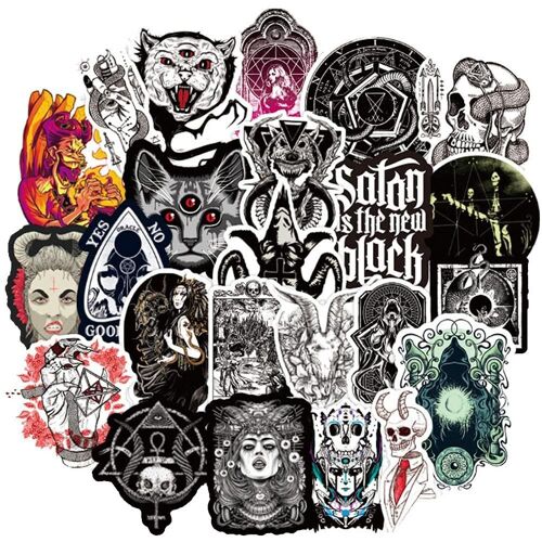 Pack De Stickers - Diable