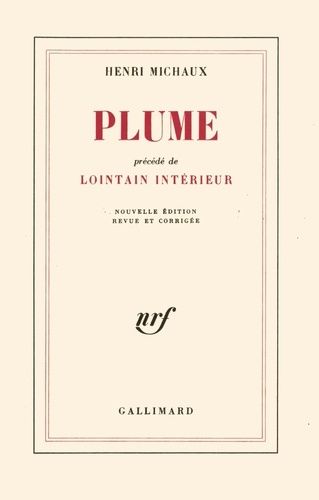 Plume - Précédé De Lointain Intérieur