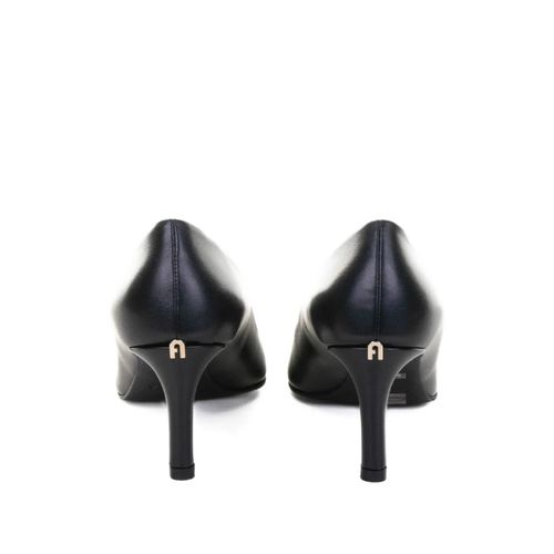 Furla Escarpins En Cuir À Bout Pointu - Bleu