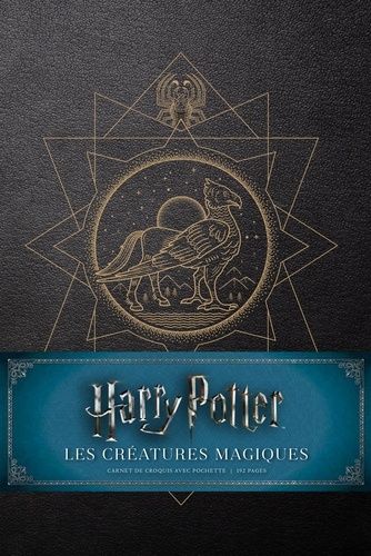 Harry Potter Les Créatures Magiques - Carnet De Croquis Avec Pochette