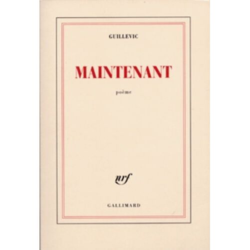 Maintenant