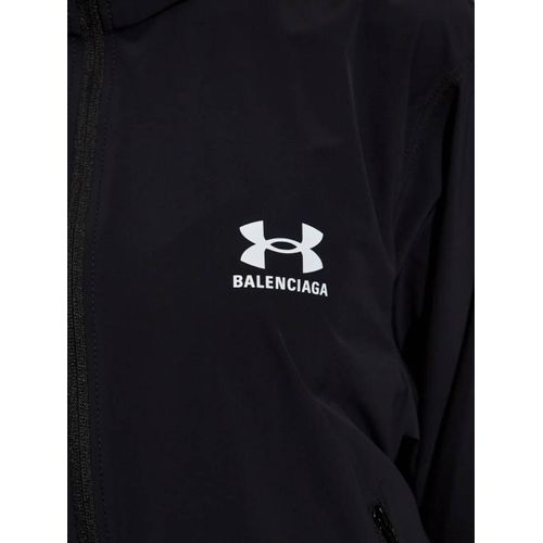 Balenciaga Veste À Logo Imprimé - Noir