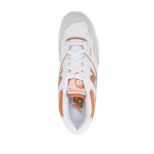 New Balance Baskets Bb550 En Cuir - Blanc