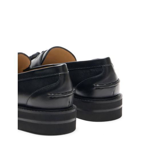 Stuart Weitzman Mocassins En Cuir - Noir