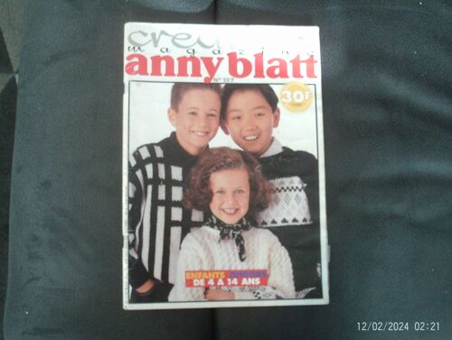 Anny Blatt N° 157 -Tricots Enfants/Juniors De 4 À 14 Ans