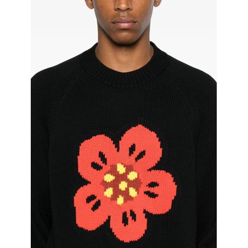 Kenzo Pull Boke Flower - Noir
