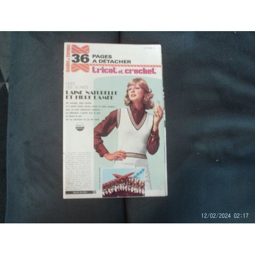 Tricot - Crochet Modes Et Travaux - Octobre 1973