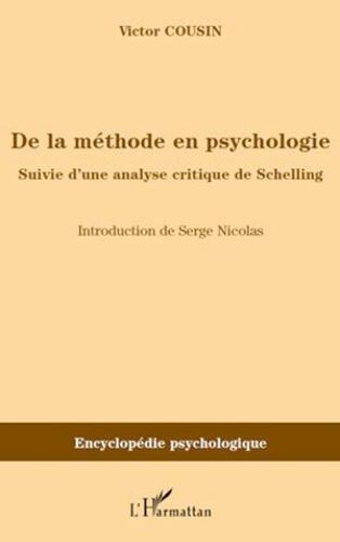 De La Méthode En Psychologie