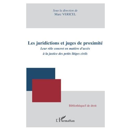 Les Juridictions Et Juges De Proximité