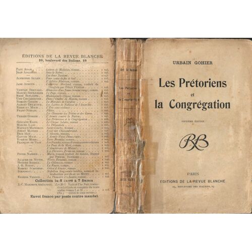 Les Prétoriens Et La Congrégation