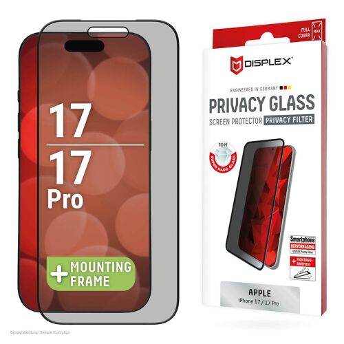 Displex Protection D'écran En Verre Trempé Privacy Iphone 17 / 17 Pro