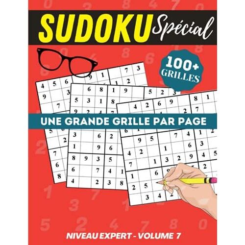 Sudoku Diabolique Volume 7: Cahier Spécial Gros Caractères, Très Lisible | 120p Grand Format A4 21 X 29,7cm | Une Grande Grille Par Page, Pour Adultes Joueurs Très Confirmés Et Experts