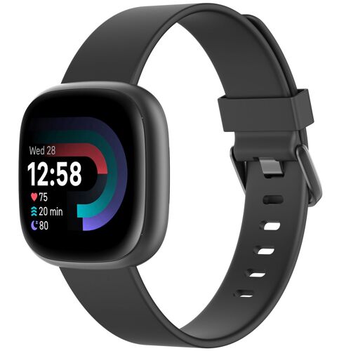Imoshion Bracelet En Silicone Fitbit Versa (2) / Versa Lite Taille L Noir