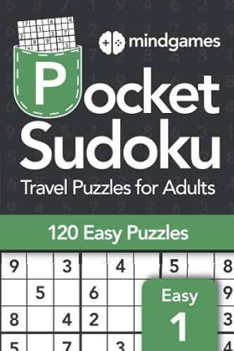 Mind Games Pocket Sudoku Travel Puzzles For Adults - Easy Book 1