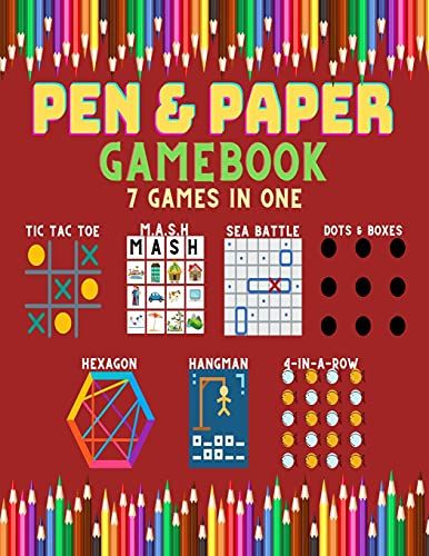 Paper & Pen Game Book: The Big Book Of Games