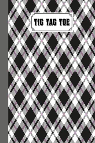 Tic Tac Toe: Games Fun Activities For Kids With Diagonal Cover Design | 100 Pages, Size 6" X 9" By Mary Folan