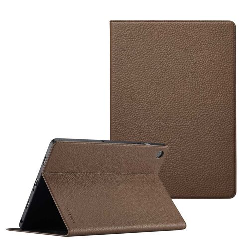 Selencia Coque Tablette Riva Samsung Galaxy Tab A9 Plus Mocha Brown