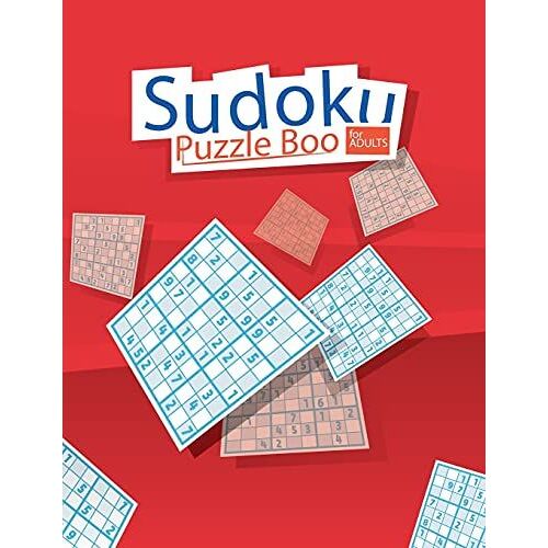 Sudoku Puzzle Boo For Adults: Sudoku Book For Adults, 101 Pages With Solutions, Great Gift,