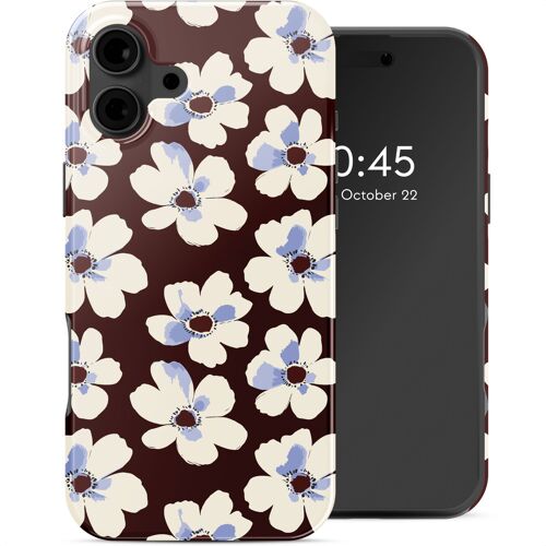 Selencia Coque Arrière Vivid Avec Magsafe Iphone 16 Choco Flower Pop