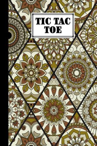 Tic Tac Toe: Vintage Tic Tac Toe, Games Fun Activities For Kids / Paper & Pencil Workbook For Games, Smart Gifts For Family, 100 Pages, Size 6" X 9" By David Blank