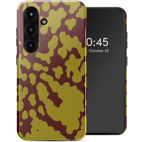 Selencia Coque Arrière Vivid Samsung Galaxy S25 Moo'd Olive Dust