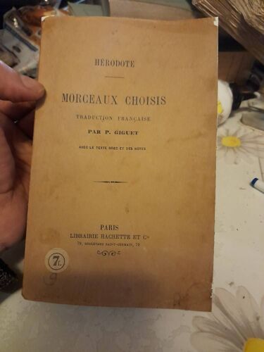 Morceaux Choisis/ Traduction Française Par P. Guiguet Avec Le Texte Grec Et Des Notes