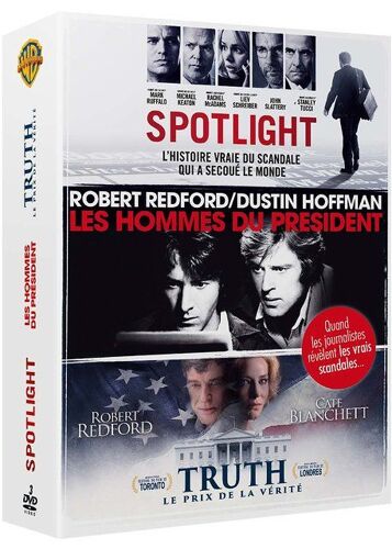 Spotlight + Les Hommes Du Président + Truth, Le Prix De La Vérité - Pack