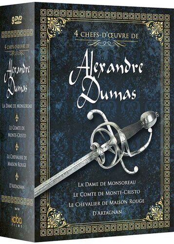 4 Chefs-D'oeuvre De Alexandre Dumas : La Dame De Monsoreau + Le Comte De Monte-Cristo + Le Chevalier De Maison Rouge + D'artagnan - Pack