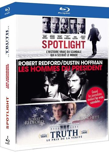 Spotlight + Les Hommes Du Président + Truth, Le Prix De La Vérité - Pack - Blu-Ray