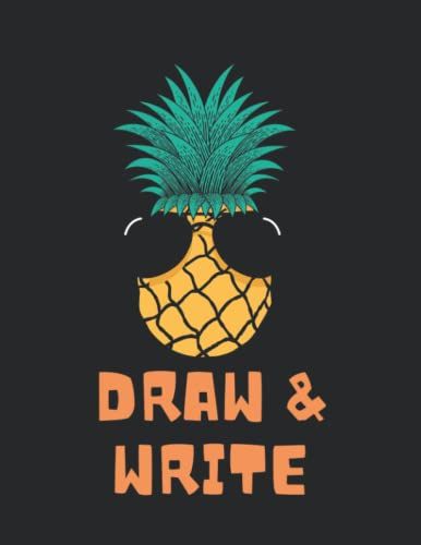Draw And Write: Notebook With Writing & Drawing Area For Kids For Kids Boys And Girls