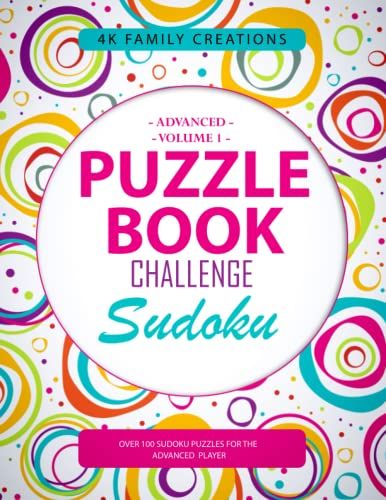 Puzzle Book Challenge: Sudoku: Advanced Vol 1