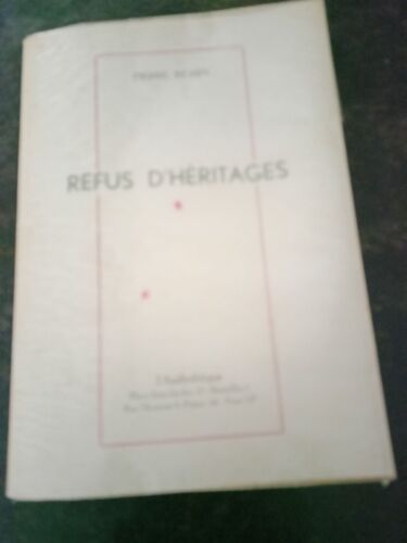 Refus D'héritages - Pierre Béarn