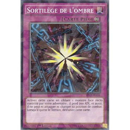 Yu-Gi-Oh! - Bp03-Fr198 Sortilège De L'ombre - Shatterfoil Rare