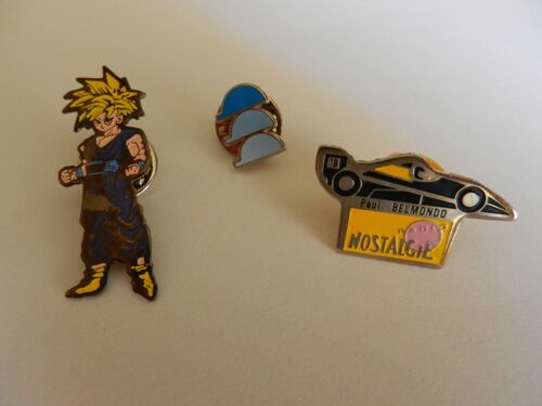 Lot 3 Pins Dragon Ball Z - Sodexho - Nostalgie