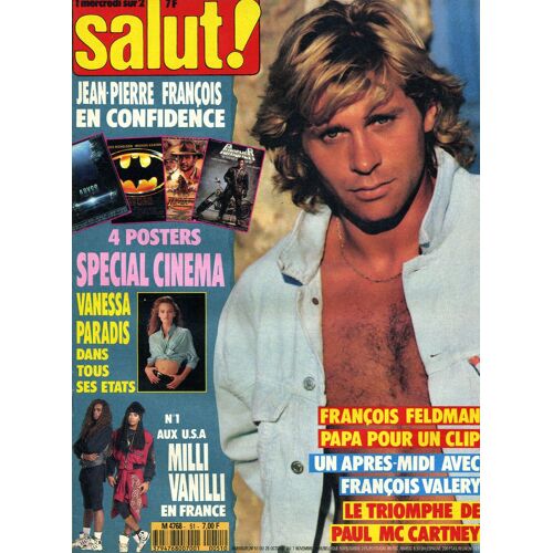 Salut 51 1989 Jean Pierre Francois/Feldman/Sanson Sardou Mitchell Hallyday Goldman/Mc Cartney/Paradis/David Marouani/Confettis/Yazz/Macias/Francois Valery