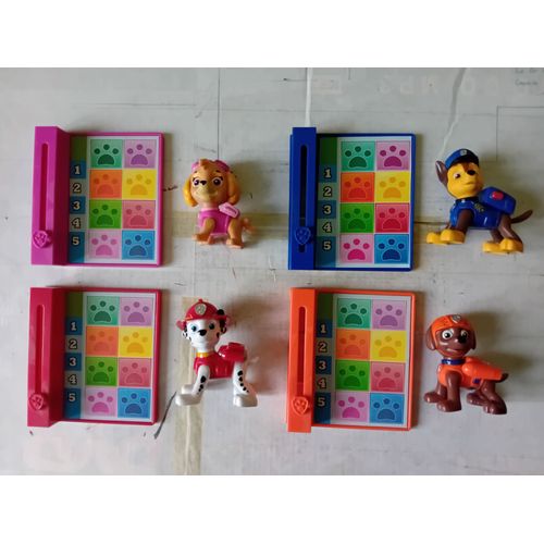 Pat Patrouille : 4 Figurines Back Flip