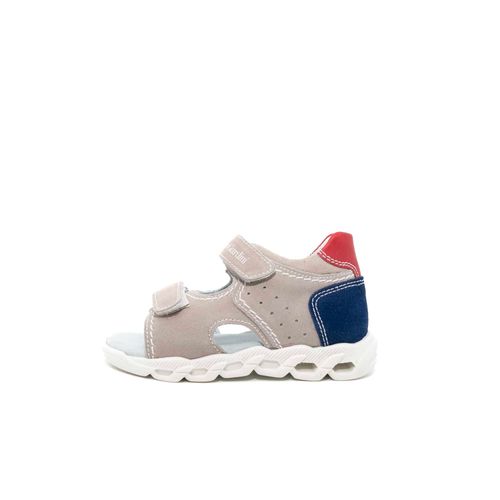 Sandales Nerogiardini Velours Nuage Chili Rouge