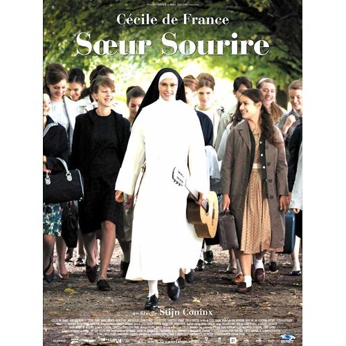 Soeur Sourire - Véritable Affiche De Cinéma Pliée - Format 120x160 Cm - De Stijn Coninx Avec Cécile De France, Sandrine Blancke, Chris Lomme, Marie Kremer, Jo Deseure - 2009