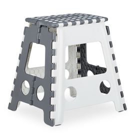 Relaxdays Tabouret Pliable, Tabouret Pour Enfants, Escabeau, Tabouret Jusqu'à 120 Kg Xl