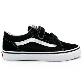 Vans - Chaussures À Scratch Pour Enfant Old Skool - Noir - 34