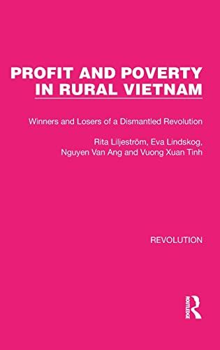 Profit And Poverty In Rural Vietnam
