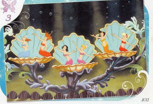 Disney Princesse Trading Card Game - La Petite Sirène - Carte De Scène 