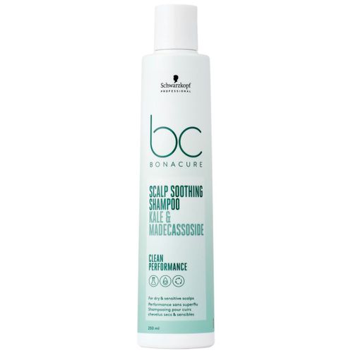 Schwarzkopf Bonacure Shampoing Apaisant Scalp Soothing Kale & Madecassoside Pour Cheveux Secs & Sensibles (250ml) 