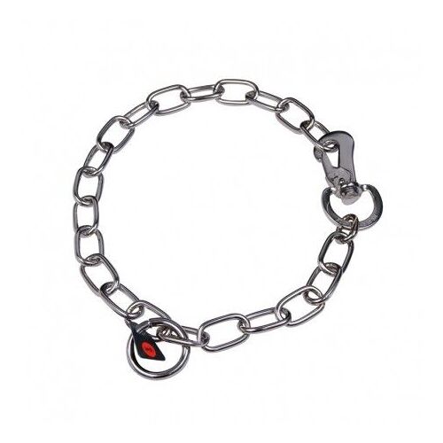 Herm Sprenger - Collier Ajustable, Poils Longs, Acier Inoxydable - 60 Cm