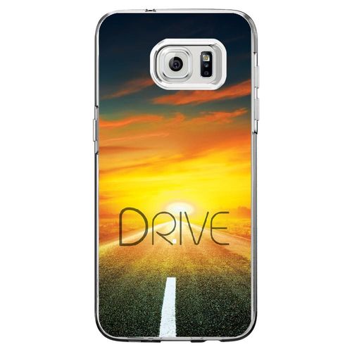 Coque Rigide Transparente Pour Samsung Galaxy S7-Edge Avec Impression Motifs Dri