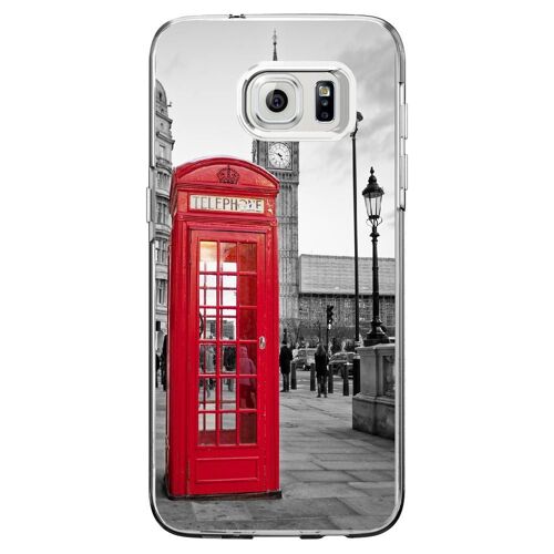 Coque rigide transparente pour Samsung Galaxy S7-Edge avec impression Motifs cab