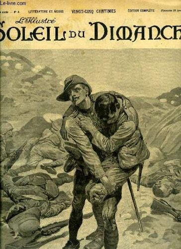 L Illustré, Soleil Du Dimanche N° 4 - La Guerre Du Transvaal - L Humanité Sur Le Champ De Bataille, Le Role Le Plus Difficile Par Léon Tolstoi, Le Poulpiquet Par Madeleine Desroseaux, Les Éléphants(...)