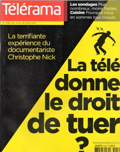 3139. Christophe Nick. Sondage. Cuisine. Denis Podalydès. Johannes Brahms. Le Jeu De La Mort. Les Invincibles.